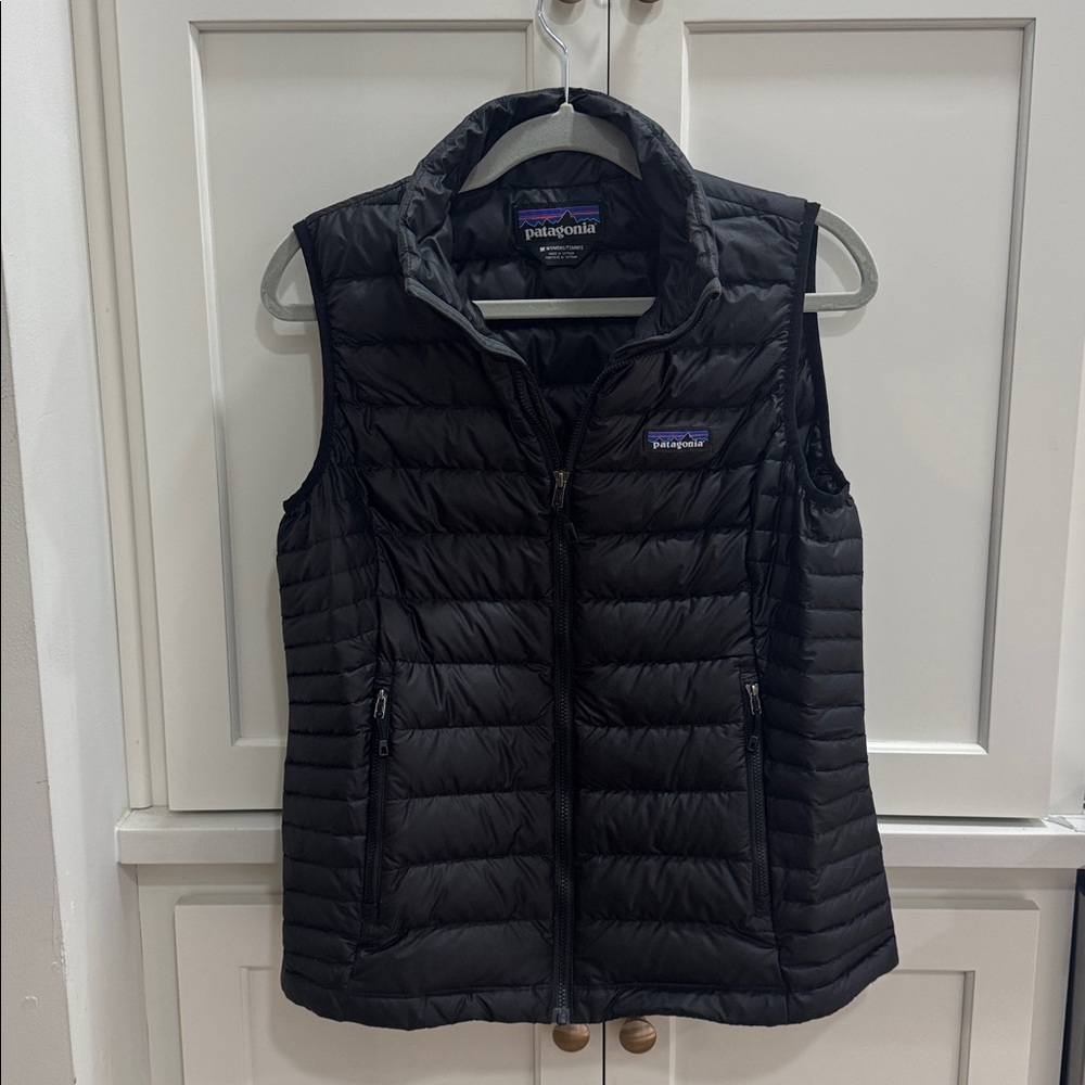 Patagonia Down Sweater Vest Medium Black 800-fill-power Down Regular Fit M